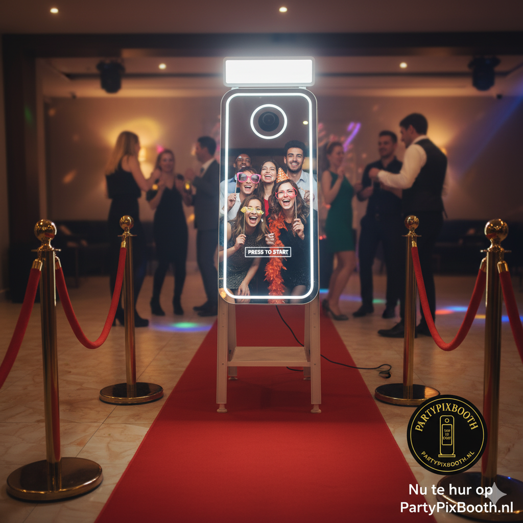 Magic Mirror Booth voorbeeld